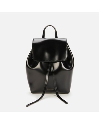 Mansur Gavriel Mini Lady Backpack - Black