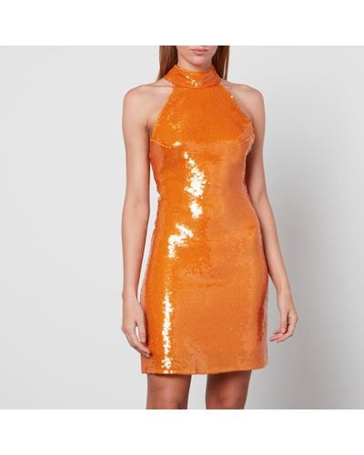 De La Vali Fuego Dress - Orange