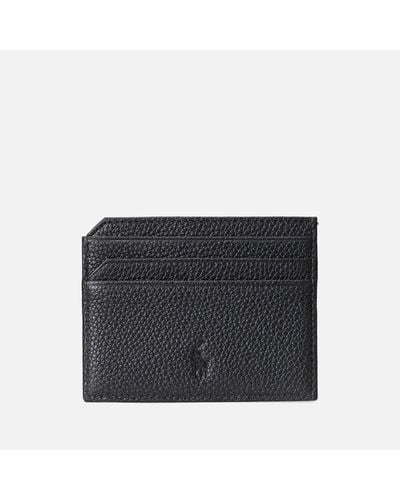 Polo Ralph Lauren Small Leather Cardholder - Black