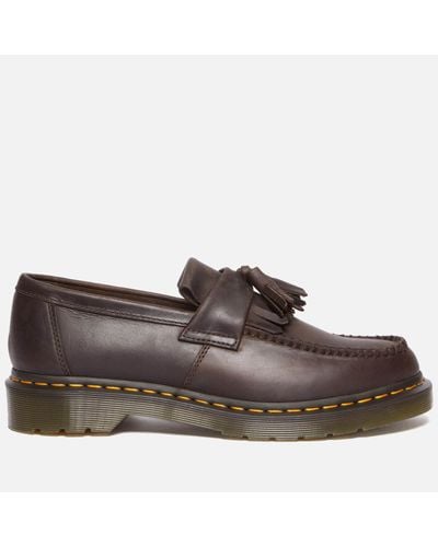 Dr. Martens Adrian Leather Loafers - Grey
