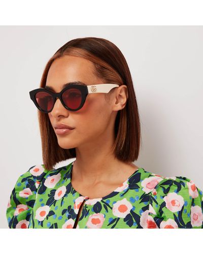 Gucci GG0957S 004 Sunglasses in Black | Lyst
