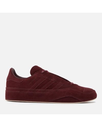 Y-3 Gazelle Suede Trainers - Red