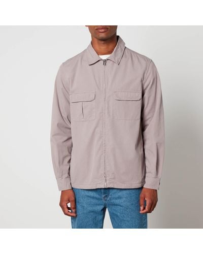 PS by Paul Smith Cotton-Canvas Jacket - Grey