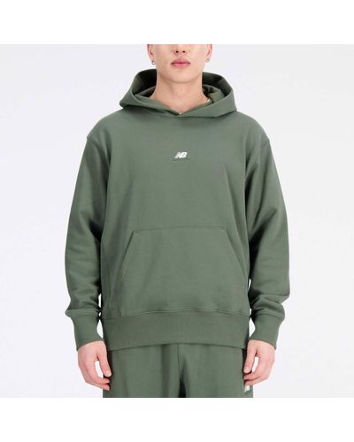 New Balance Athletics Remastered Graphic French Terry Hoodie - Green