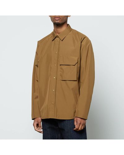Norse Projects Osa Gore Tex Infinium Jacket - Brown