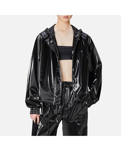 Rains Waterproof Shell Jacket - Black