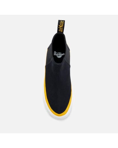 Dr. Martens Phoebe Canvas Low Boots in Black | Lyst