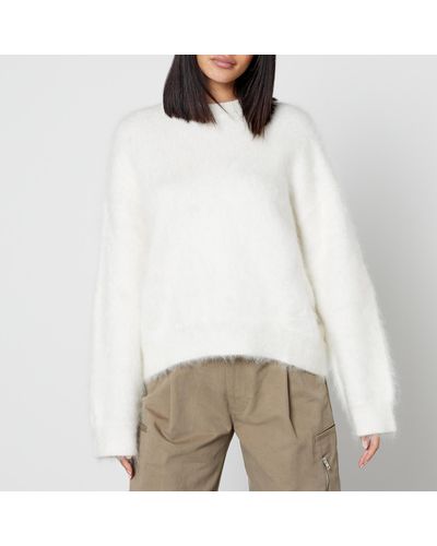 Axel Arigato Honor Mohair-blend Sweater - Gray