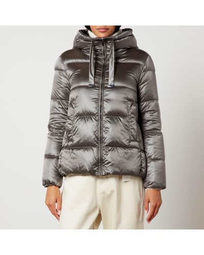 Max Mara The Cube Spacepi Quilted Jacket - Gray