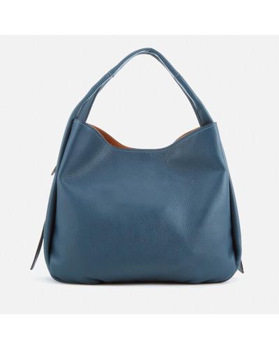 COACH 1941 Women's Glovetanned Pebble Leather Bandit Hobo Bag - Blue