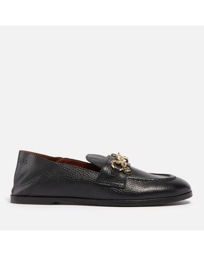 See By Chloé Aryel Leather Loafers - Black