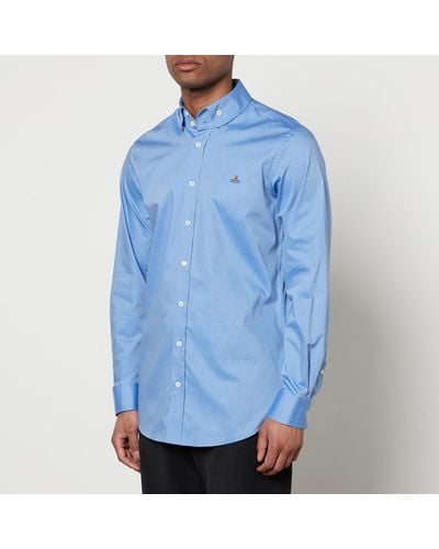 Vivienne Westwood Krall Cotton Shirt - Blue