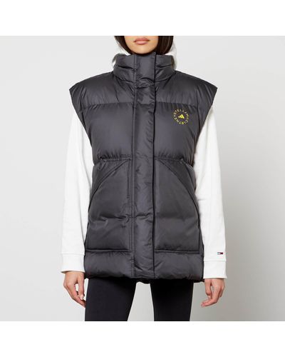 adidas By Stella McCartney Quilted Shell Puffer Gilet - Black