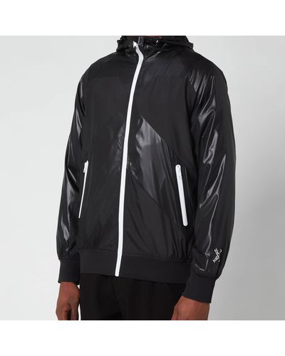 KENZO 'Sport Zip Through Hooded Windbreaker - Black