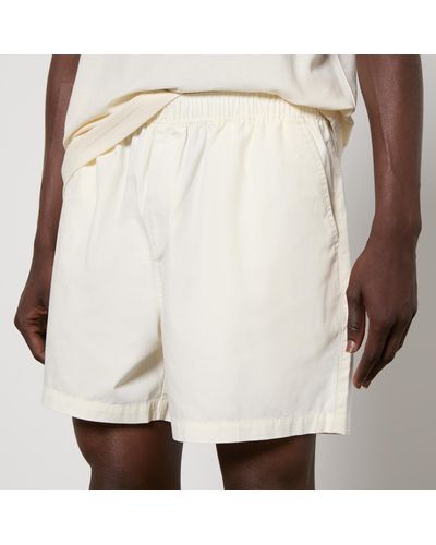 Fred Perry Cotton-Ripstop Shorts - Natural