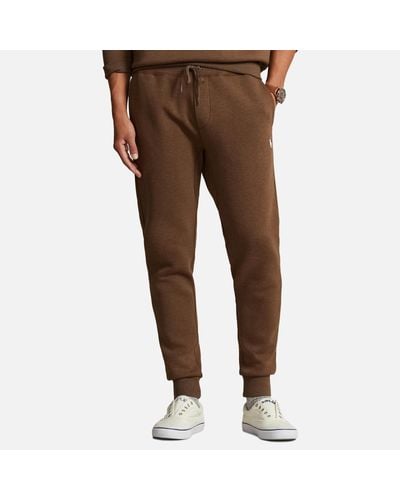 Polo Ralph Lauren Athletic Cotton-Blend Jogger Trousers - Brown