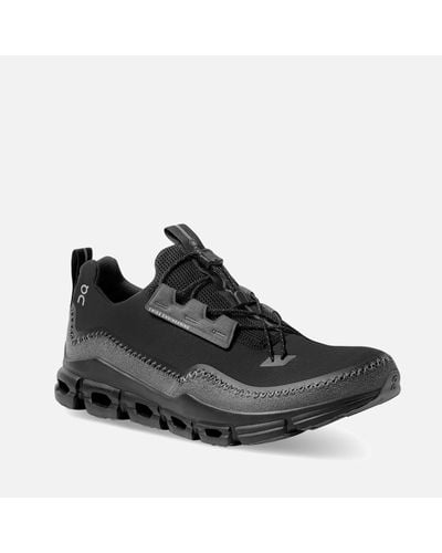 On Shoes Cloudaway Neoprene And Mesh Running Sneakers - Black