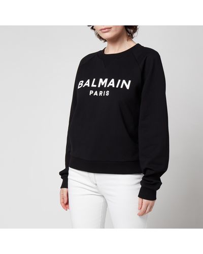 Balmain Printed Sweatshirt - Natural