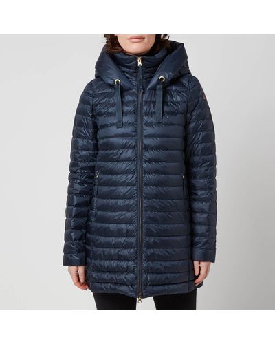 Parajumpers Hollywood Tessa Hooded Coat - Blue