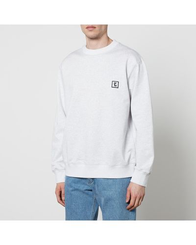 WOOYOUNGMI Cotton-Jersey Sweatshirt - White