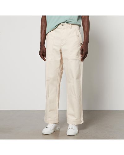 Maison Kitsuné Workwear Denim Straight-Leg Trousers - Natural