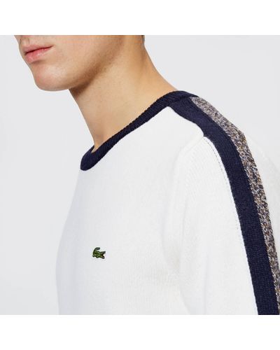 lacoste jumper navy