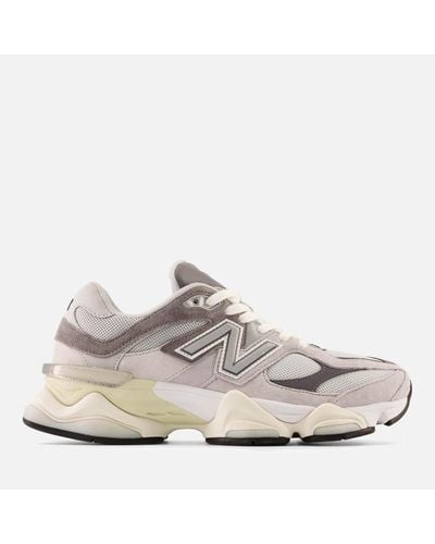 New Balance 9060 In Leather - White