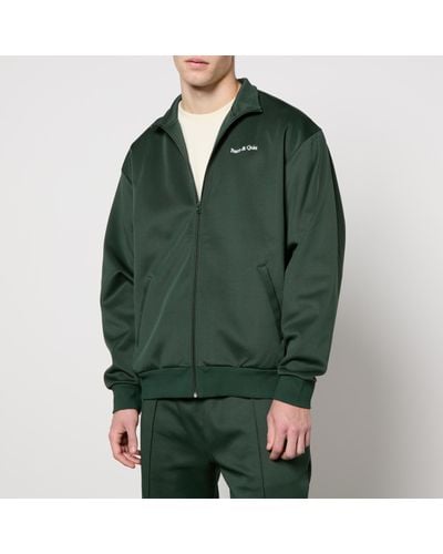 Museum of Peace & Quiet Warm Up Stretch-Jersey Track Jacket - Green