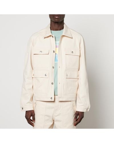 Maison Kitsuné Workwear Denim Jacket - Natural