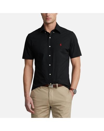 Polo Ralph Lauren 'Poplin Short Sleeve Shirt - Black