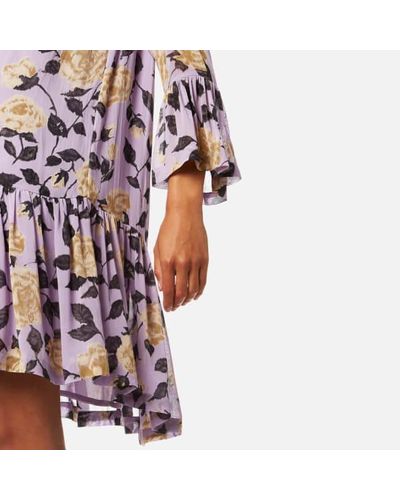 ganni carlton maxi dress 