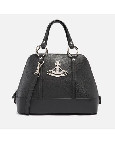 Vivienne Westwood Jourdan Medium Leather Bag - Black