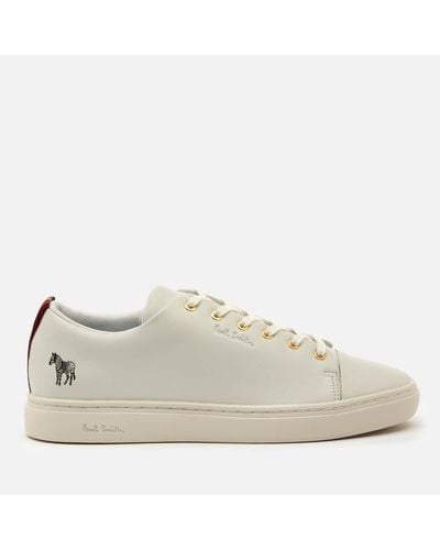 Paul Smith Lee Leather Cupsole Sneakers - White