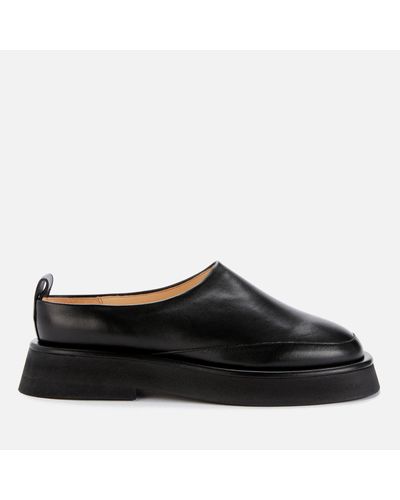Wandler Rosa Leather Loafers - Black