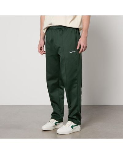 Museum of Peace & Quiet Warm Up Stretch-Jersey Track Pants - Green
