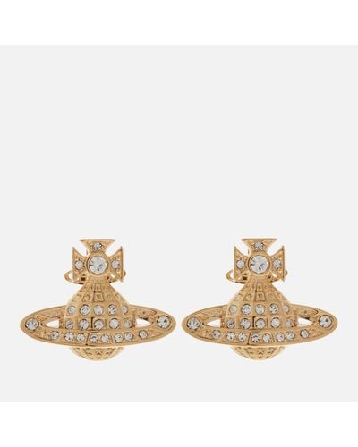 Vivienne Westwood Minnie Bas Relief Earrings - Natural