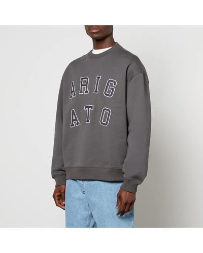 Axel Arigato Cotton-Jersey Sweatshirt - Grey