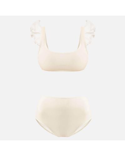 Sleeper Ariel Econyl® Bikini Top - White