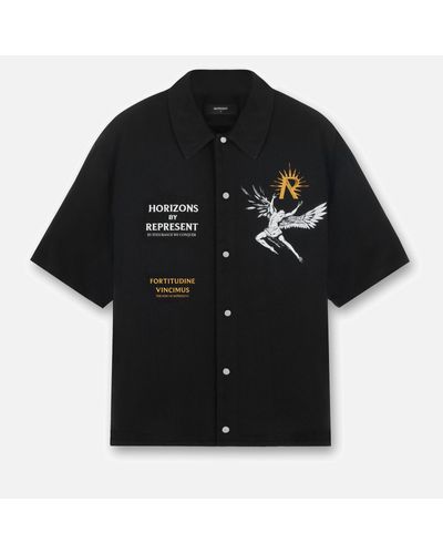 Represent Icarus Lyocell-Twill Shirt - Black