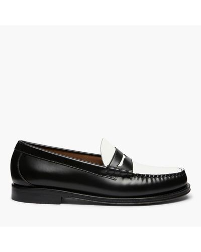 G.H. Bass & Co. G.h. Bass & Co. Larson Leather Penny Loafers - Black