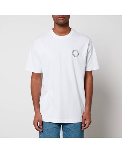 MKI Miyuki-Zoku Circle Cotton T-Shirt - White