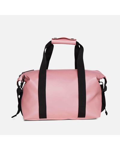 Rains Small Coated-shell Weekend Bag - Pink