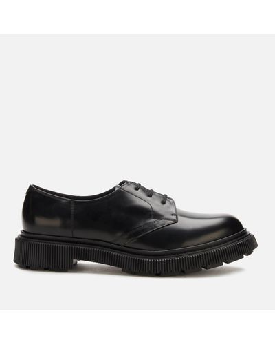 Adieu Type 132 Leather Derby Shoes - Black