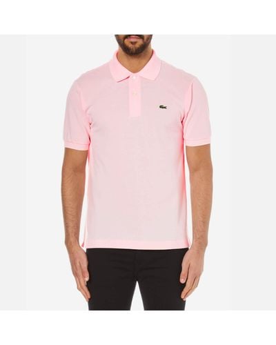 Lacoste Short Sleeved Slim Fit Polo Ph4012 - Pink