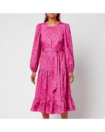 Kitri Alana Floral Dress - Pink
