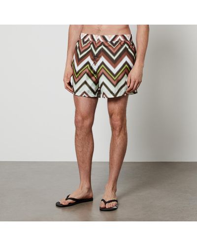 Missoni Zigzag Shell Swim Shorts - Multicolor