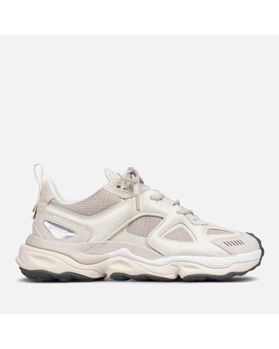 Axel Arigato Satellite Runner Suede And Mesh Trainers - White