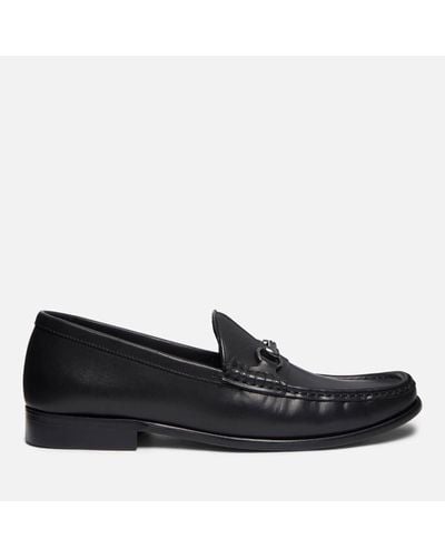 G.H. Bass & Co. G.h. Bass & Co. Panama Lincoln Horsebit Leather Penny Loafers - Black