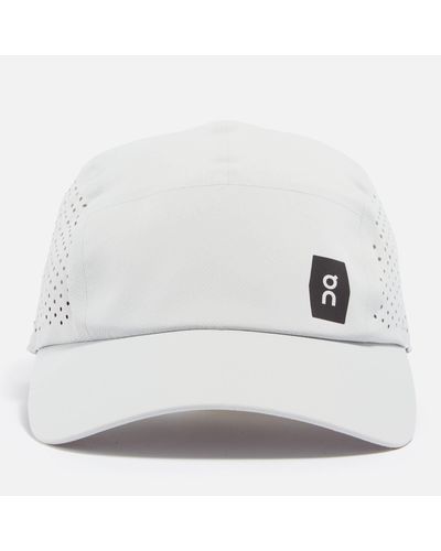 On Shoes Lightweight Ripstop Cap - White