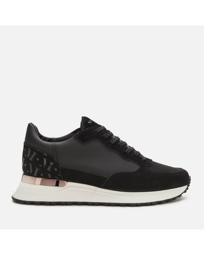 Mallet Popham Running Style Sneakers - Black